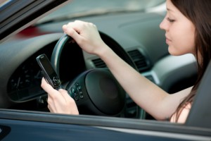 California Motor Vehicle Accident Attorney - Texting and driving