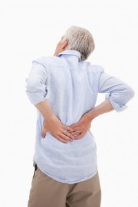 Orange County slip and fall attorney - man with back pain