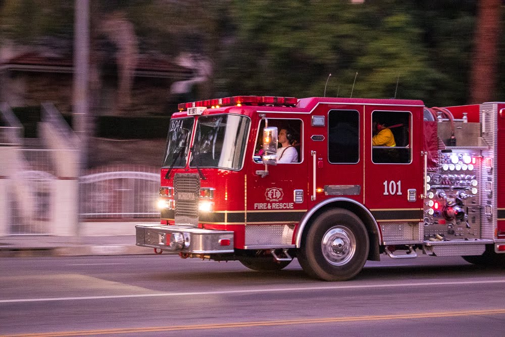 Santa Ana, CA - Two Hurt, Victim Rescued After Car Accident on I-405 at Hwy 133