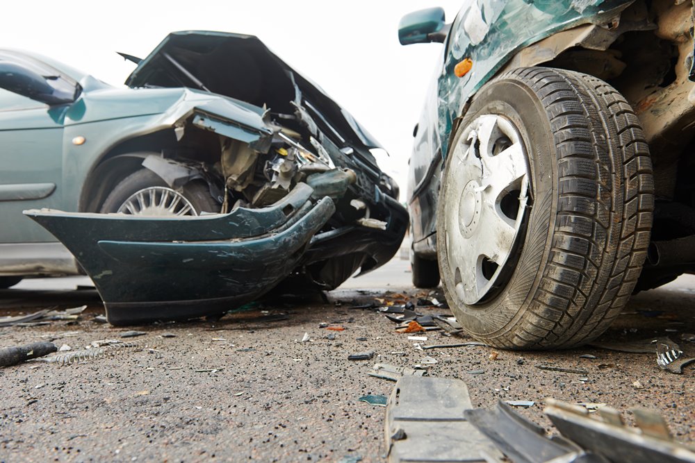 Westminster, CA - Two Cars Crash on SR 22Near Brookhurst St, Injuring Drivers