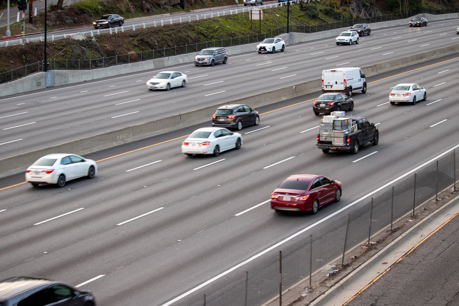 Santa Ana, CA - Injury-Causing Crash on I-405 at Sand Canyon