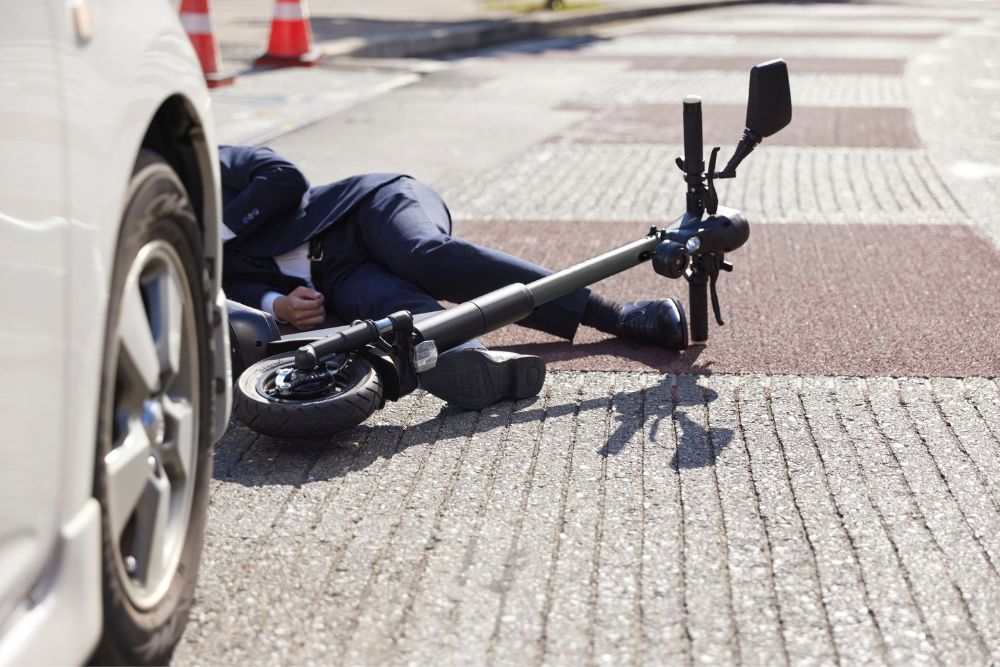 after e-scooter accident california