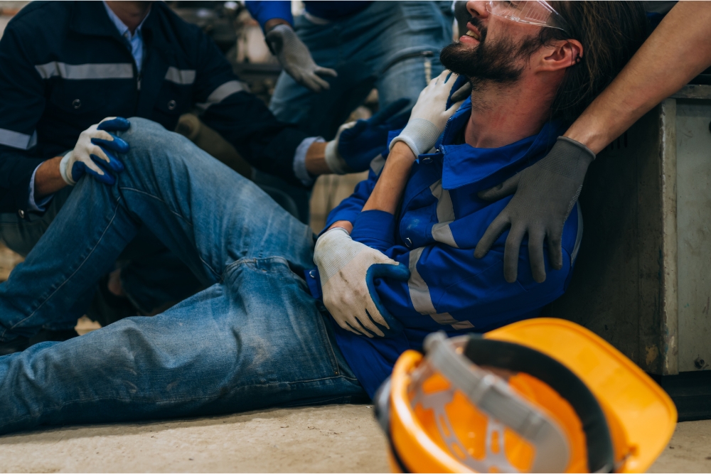 types of construction injuries